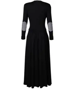 極美品　定価5.3万 ボーダーズアットバルコニー マキシワンピース　ポップアップ ボーダーアットバルコニーワンピース BORDERS at BALCONY(ボーダーズ