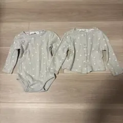 zara ロンパース
