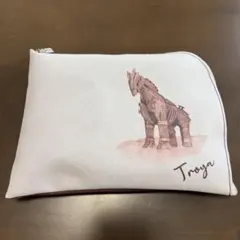 【新品未使用】ターキッシュエアライン　アメニティポーチ　トロイの木馬