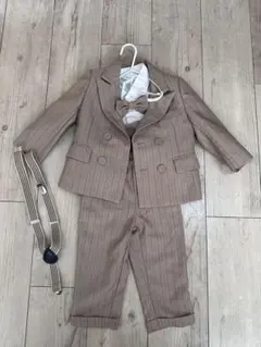 男の子 フォーマルスーツ 90cm 6点セット 結婚式 入園式 セットアップ