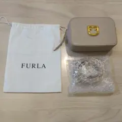 最終値下げ！　フルラ FURLA ウエストポーチ ボディバッグ ダリアベージュ