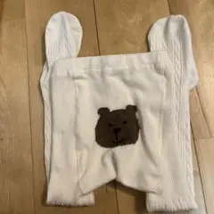 くま　タイツ　2-3y