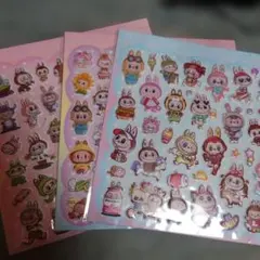 ラブブシール 3枚セット