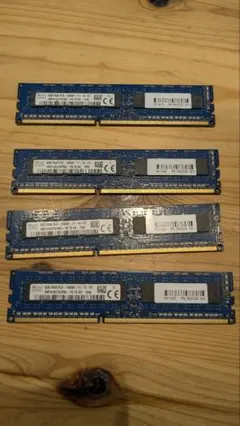 DDR3 メモリ 8GB x 4 セット