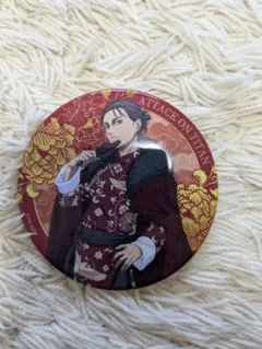 進撃の巨人　缶バッジ　エレン・イェーガー