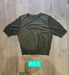 LANVIN COLLECTION 半袖カットソー カーキ サイズ38のサムネイル