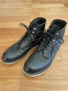 26年3月購入Red Wing 8165 プレーントゥ USA 26.5cm 黒 - メルカリ