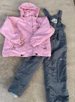 PINK TURN ピンクターン スノーウェア スキー スノボー M レトロ