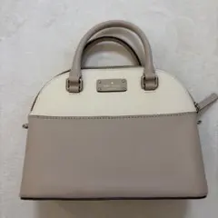 kate spade ハンドバッグ ホワイト/ベージュ
