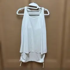 SUKIALA ホワイト タンクトップ