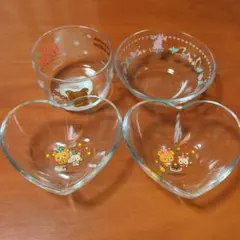 専用ページ！！リラックマ ガラス デザートボウル 4個セット