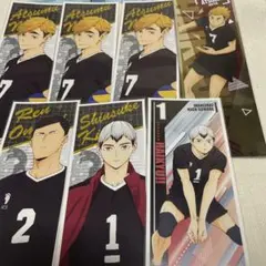 ハイキュー ロングステッカー セリア 宮侑 北信介 大宮練 稲荷崎高校