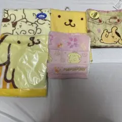 ポムポムプリン　タオル5枚セット