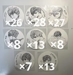 タワレコ原画展/複製ブルーロックコースター(130種コンプリートセット