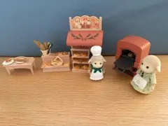 シルバニアファミリー パン屋さんセット 人形付き