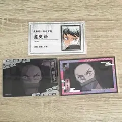 鬼滅の刃 デコステッカー 名刺 メタルカード 禰豆子 愈史郎