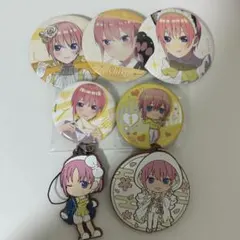 中野一花　缶バッジ　ラバーストラップ　グッズ　五等分の花嫁