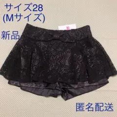 新品 サイズ38 Mサイズ ショートパンツ 花柄 レース