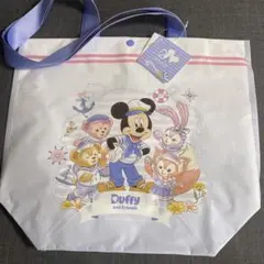 新作 香港ディズニー　ミッキーマウス ダッフィーフレンズ　ショッピングバッグ