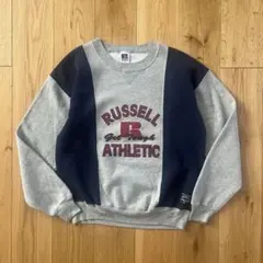 希少 00s russell athletic sweat 発泡プリント - メルカリ