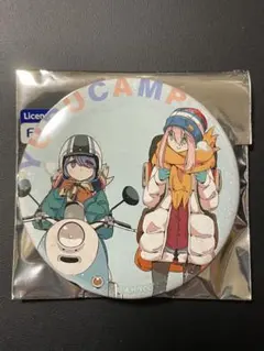 ゆるキャン△ 缶バッジ　志摩リン　各務原なでしこ　セット　新品未使用 ゆるキャン△ 映画 缶バッジ ホログラム 志摩リン 各務原なでしこ
