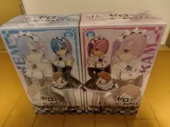 Re:ゼロ レム ラム プレミアムフィギュア 2体セット