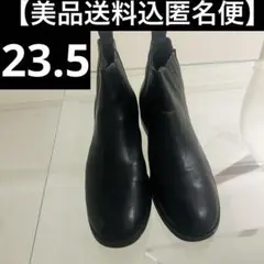 【極美品】ルタロン サイドゴア ショートブーツ ブラック Mサイズ 23.5のサムネイル