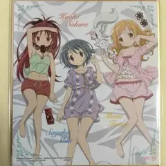 劇場版 魔法少女まどか☆マギカ 色紙ART2 杏子&さやか&マミ