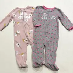 Carter’s little sister(妹)ロンパース2枚組70-80cm