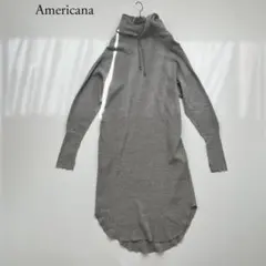 超人気☆【美品】Americanaアメリカーナ サーマルプルオーバー☆ベージュ☆Deuxieme Classe