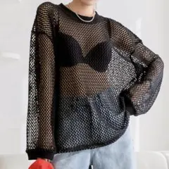 メッシュトップス