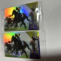 ディープインパクト 2006年 宝塚記念 金色箔入り - メルカリ