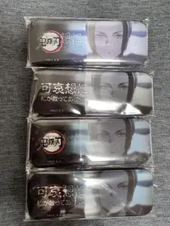 鬼滅の刃 ダイニング お楽しみくじ スクエア 缶バッジ 鬼舞辻無惨