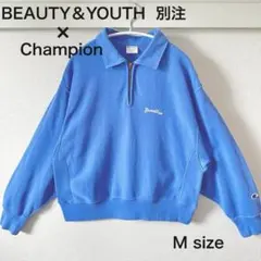 HARE champion別注ハーフZIPスウェット - メルカリ