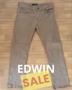 EDWIN REGULAR ベージュデニムパンツ⭐︎値下げ