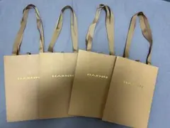 【タイ高級ブランド】HARNN ショッパー4枚セット