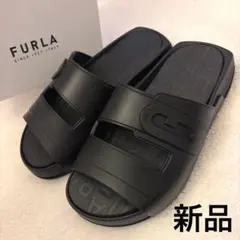 FURLA フルラ プールスライドサンダル ブラック 36 新品未使用品のサムネイル