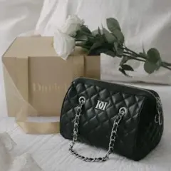 ダーリッチ ノベルティ キルティングミニボストンバッグ