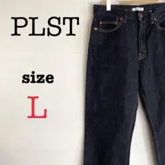 PLST プラステ【L】レディース　フレアパンツ　カジュアル　デニムジーンズ