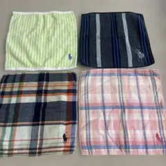 ★最終値引★ラルフ★ラルフローレン★ビックポニー★ロゴ入り★タオル4枚セット★