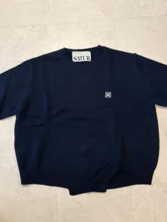 ア*ラ様 satur トレーナー　ネイビー　韓国 2025年最新】SATUR スウェット 韓国の人気アイテム - メルカリ