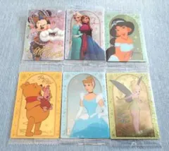内袋未開封　ディズニー　ウエハース　カード　ミニー　アナと雪の女王　ジャスミン