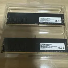 Apacer DDR4 3200 8GB+8GB メモリー