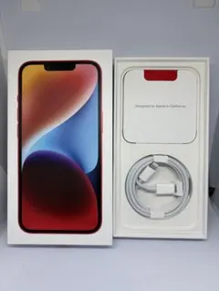 【美品】iPhone14 空箱、Lightningケーブル付