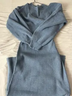 murua レイヤード ニットワンピース