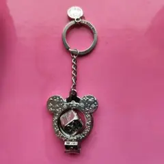 香港ディズニーランド　ミッキーマウスキーホルダー爪切り