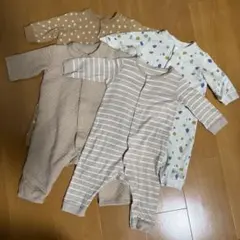 ユニクロ　ロンパース 4点セット 70cm
