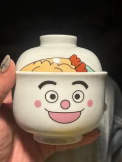 アンパンマン てんどんまん　茶碗 蓋付き　食器　どんぶり