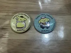 元気ずし　ポムポムプリンコラボ　缶バッジ 2個セット