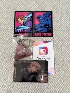 【新品】NAOYA 37card、ステッカー、キーホルダー